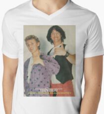 Bill and Ted Teen Beat cover Men's V-Neck T-Shirt