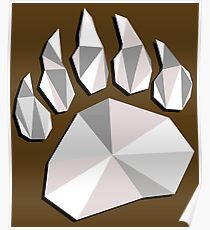 Bear Paw Poster