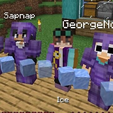 Sapnap Skin of popular r for Minecraft Game