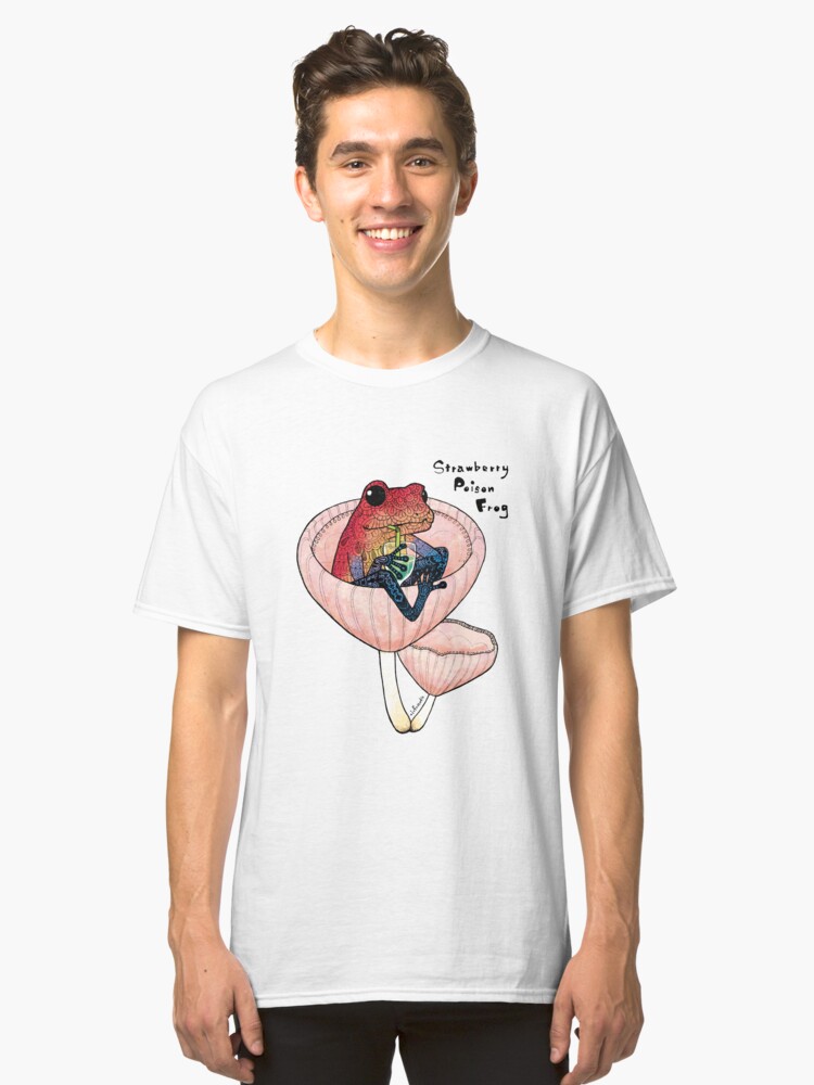 Alternate view of Strawberry Poison Frog Classic T-Shirt