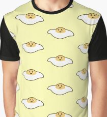 Kawaii Fried egg Graphic T-Shirt