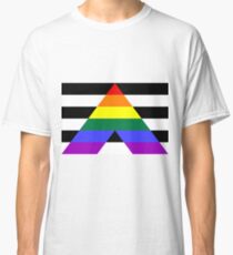 Straight Ally Pride Flag Classic T-Shirt