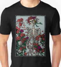 Skeleton & Roses Unisex T-Shirt