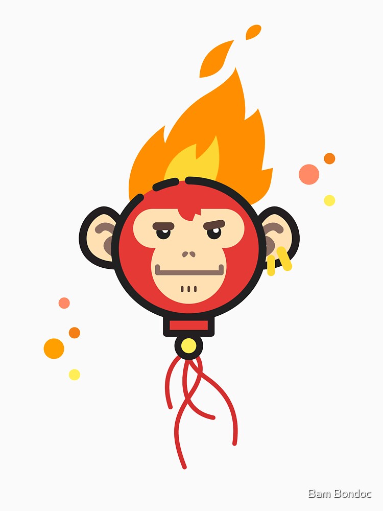 Fire Monkey by bambondocdesign
