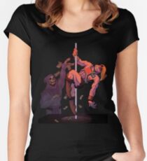 BY THE POWER OF GRAYSKULL Women's Fitted Scoop T-Shirt