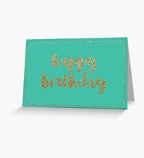 Happy Birthday Greeting Card