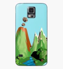 Low poly Landscape Case/Skin for Samsung Galaxy