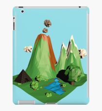 Low poly Landscape iPad Case/Skin