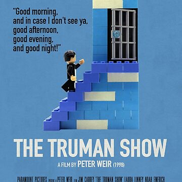 The Truman Show Poster peter Weir 1997 alternative Movie -  Sweden
