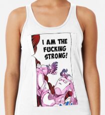 Camiseta de tirantes para mujer YO SOY EL MIERDA FUERTE