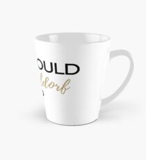 Taza cónica ¿Qué haría Blair Waldorf? - Tipo oscuro