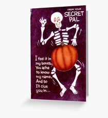 Zodiac Killer Halloween Greeting Card