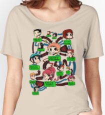 Scott pilgrim relationships Women's Relaxed Fit T-Shirt