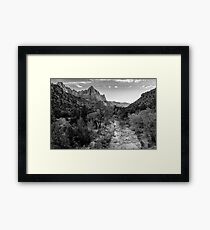 Zion National Park, Utah Framed Print