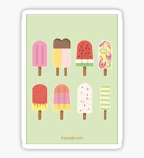 Ice Ice Baby - high Sticker