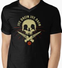 Jus drein jus daun Men's V-Neck T-Shirt