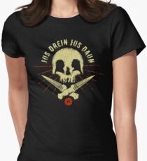 Jus drein jus daun Women's Fitted T-Shirt