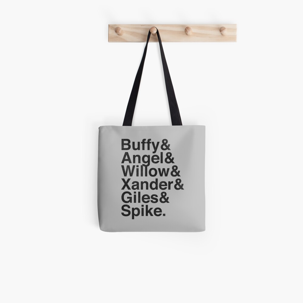 The Scooby Gang Vintage Black Tote Bag