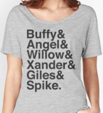 The Scooby Gang Vintage Black Women's Relaxed Fit T-Shirt