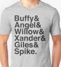 The Scooby Gang Vintage Black Unisex T-Shirt