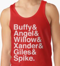 The Scooby Gang Classic White Tank Top