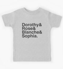 Goldenes Damen_Vintage Schwarz Kinder T-Shirt
