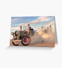 The great autombile race Greeting Card