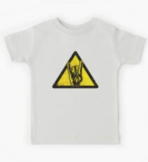 Heavy metal warning Kids Tee