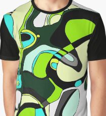 Retro Green Graphic T-Shirt