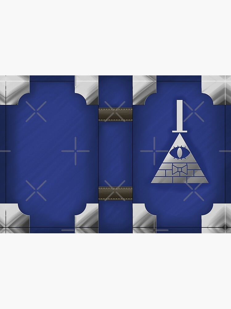 Gravity Falls Inspired Book of Cipher, BLUE by MaddeMichael