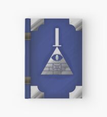 Gravity Falls Inspired Book of Cipher, BLUE Hardcover Journal