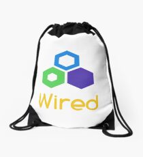 Wired Drawstring Bag