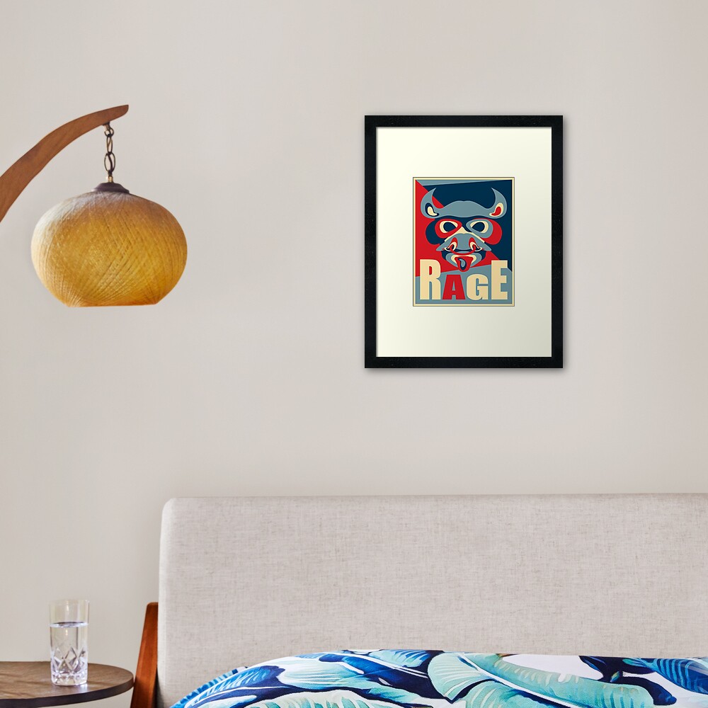 Bull Framed Art Print