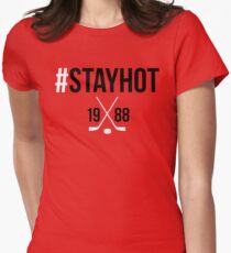 #StayHot Women's Fitted T-Shirt