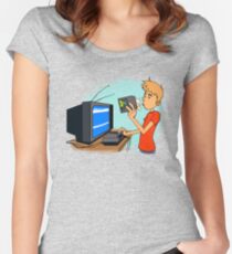Blow That Cartridge! Women's Fitted Scoop T-Shirt