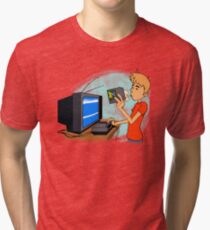 Blow That Cartridge! Tri-blend T-Shirt