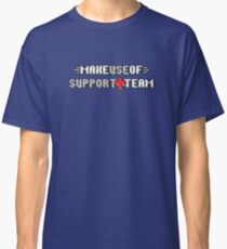 MakeUseOf Support Team Classic T-Shirt