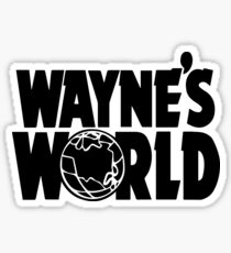 Wayne's World (Inverted) Sticker