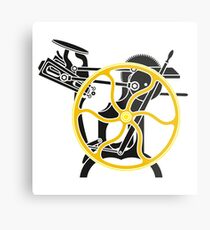 letterpress Metal Print