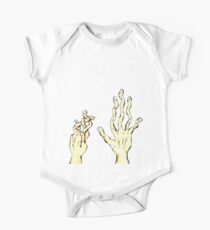 Facedown Palmistry One Piece - Short Sleeve