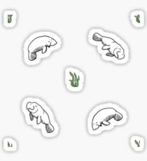 Manatee Sticker