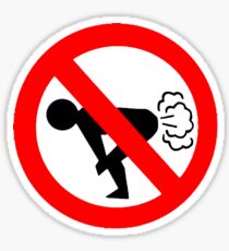 No Fart Sticker