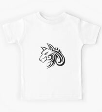 Wolf Tattoo Tribal Kids Tee