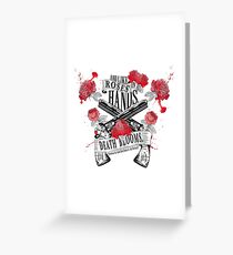 Illuminae - Death Blooms Greeting Card