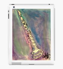 Clarinet in water color iPad Case/Skin