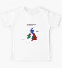UK infographic Kids Tee