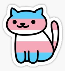 Neko Pride: Transgender Sticker
