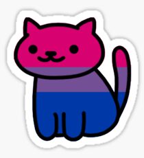 Neko Pride: Bisexual Sticker