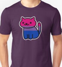 Neko Pride: Bisexuel T-shirt unisexe