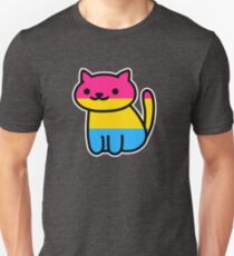 Camiseta unisex Neko Pride: Pansexual